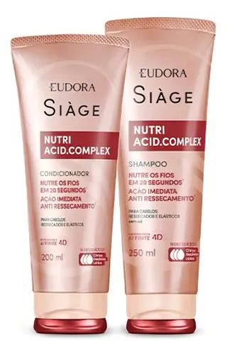 Kit Nutri Acid.complex Shampoo 250ml E Condicionador 200ml
