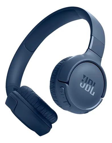 Fone de Ouvido Bluetooth JBL Tune 520BT Azul Headphone Sem Fio com Microfone Até 57h de Bateria Bluetooth 5.3