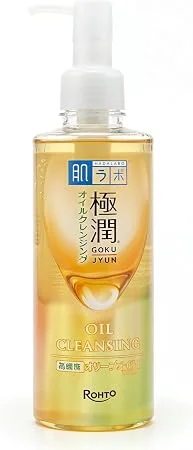 Hada Labo® Gokujyun Oil Cleasing - Óleo de limpeza facial demaquilante com Ácido Hialurônico 200ml