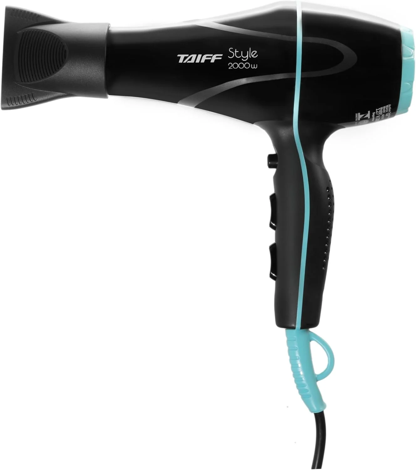 Secador 2000w 127v, Taiff, Style 333, Preto, Pequeno