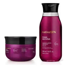 Combo Nativa Spa Rosas Secretas: Sabonete Líquido 250ml + Ól