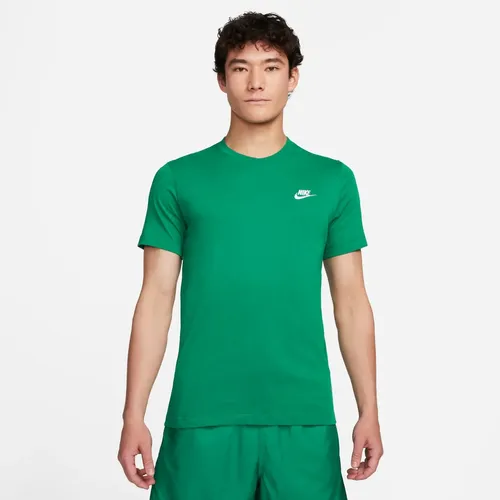 Camiseta Nike Sportswear Club Masculina Verde-escuro Gg