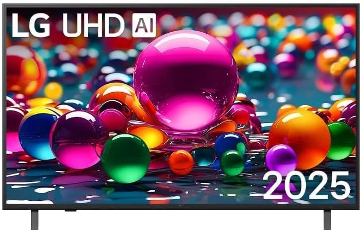 Smart TV LG UHD AI UA75 50 polegadas HDR10 Pro Processador α7 AI Ger 8 webOS 25