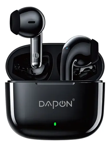 Fone De Ouvido Bluetooth TWS Dapon F25 Touch Sem Fio Com Microfone Cor Preto