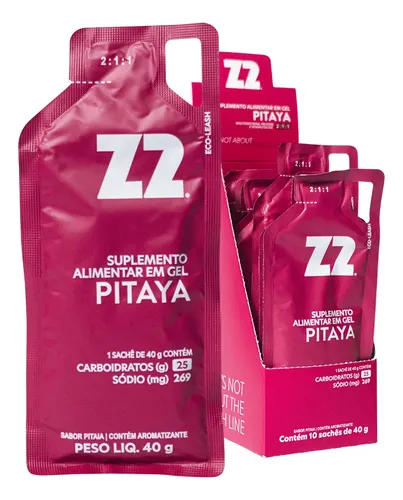 Energy Gel Z2 Pitaya Box 10 Unidades Pitaya
