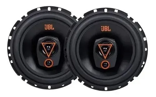 Par alto falante JBL multisystem 6TRMS80 Triaxial 6 Pol 160w cor preto