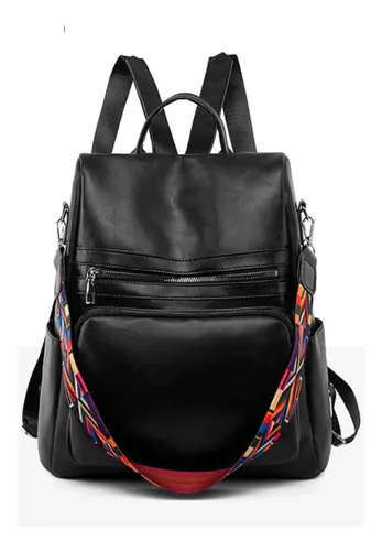 Bolsa Mochila Antifurto De Ombro Feminina Prova D'água Alça