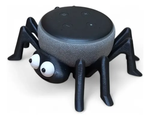 Suporte Alexa De Tomada Echo Dot 4 E 5 Impressão 3d Aranha