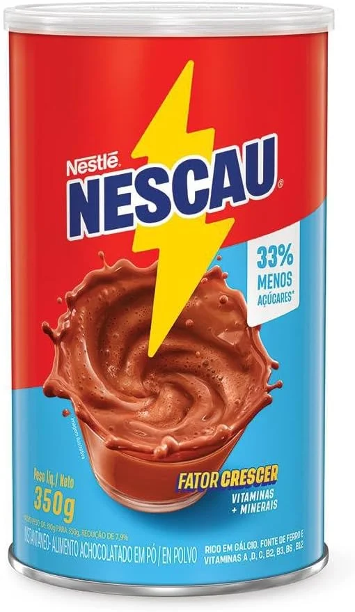 Achocolatado em Pó NESCAU Cilíndrico 350g