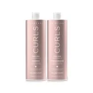 Kit Jacques Janine Hair Care Curls Shampoo 800ml + Condicionador 750ml