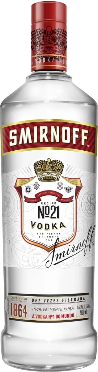 Sminorff Vodka Nº 21 998ml