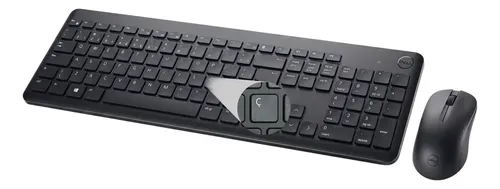 Teclado E Mouse Sem Fio Dell Km3322w Preto