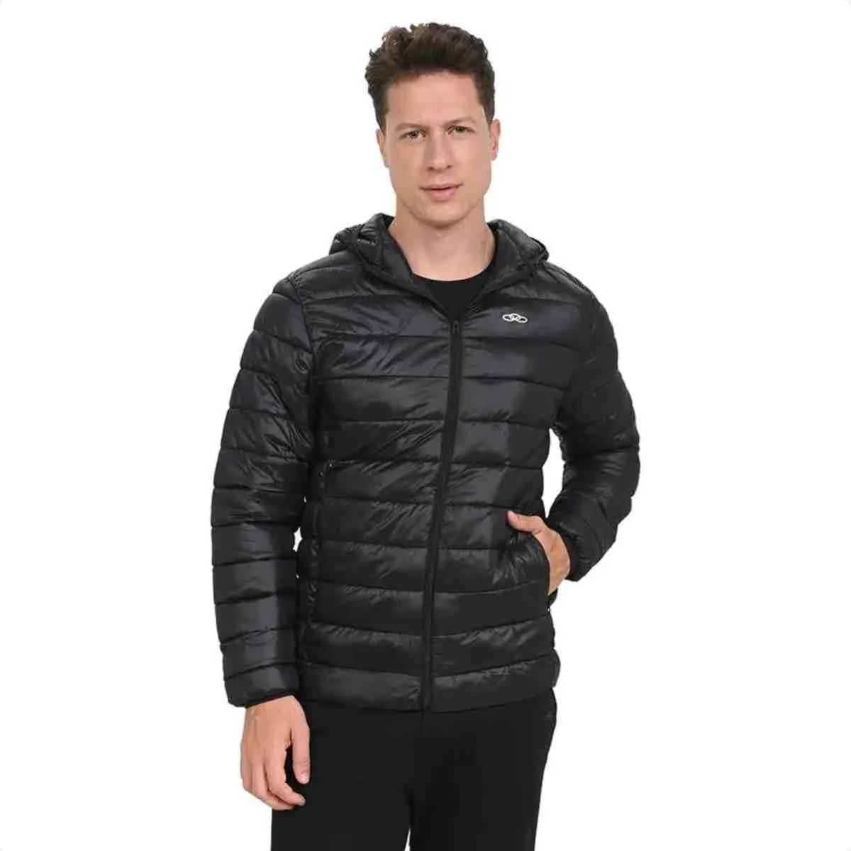 Jaqueta Puffer Masculino Olympikus Puff Preto