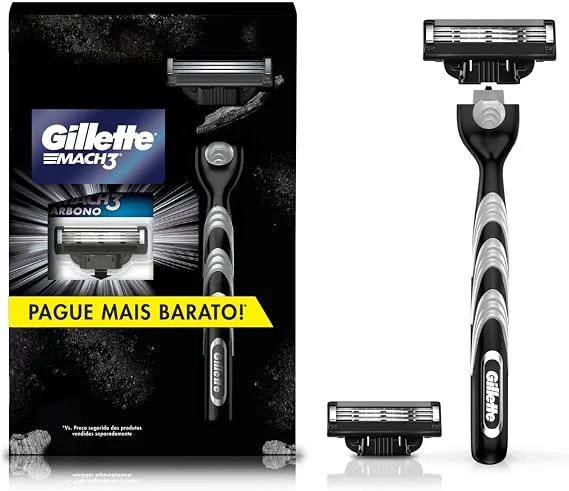 Kit Mach3 Carbono 1 Cabo + 2 Refis Preço Especial