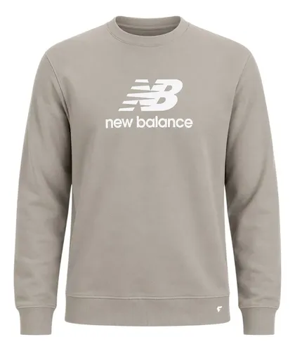 Casaco New Balance Essentials Basic Moletom Masculino M Pedra Arida Liso