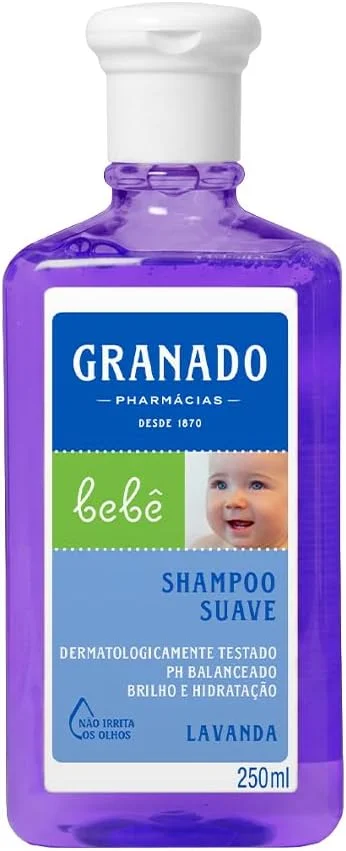 Granado Shampoo Bebê, Lavanda, 250ml
