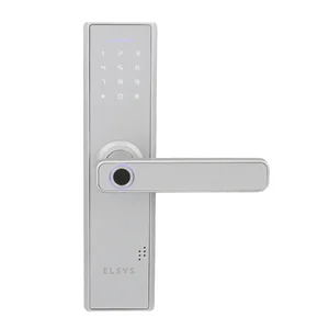 Fechadura Eletrônica Elsys ESF-DE2000B Prata de Embutir