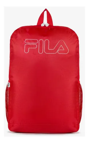 Mochila Basic Outline Fila Vermelho Liso