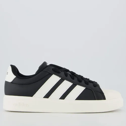 Tênis adidas Streettalk Feminino Preto E Off White Preto - 34,0 Br