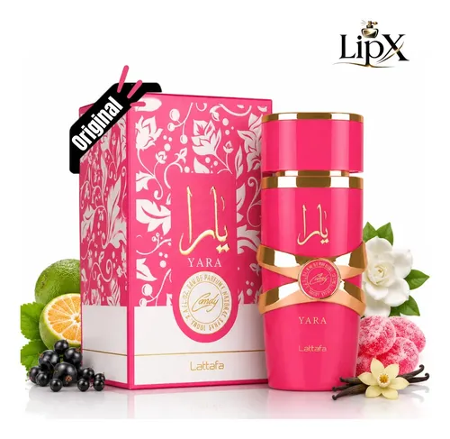 Perfume Árabe Yara Candy Lattafa Feminino Edp 100 Ml