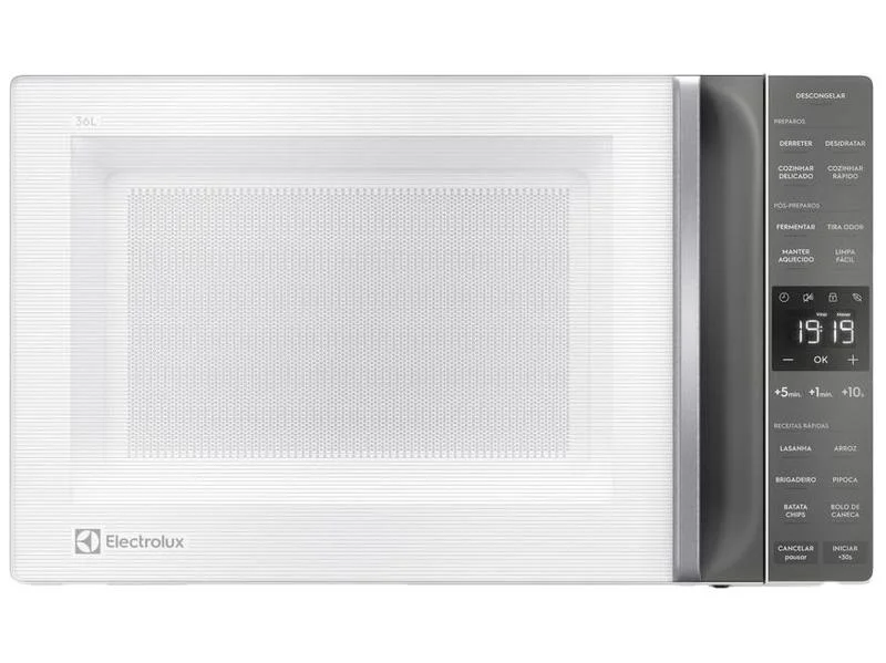 Micro-ondas Electrolux Efficient ME36B 36L Branco e Cinza 1600W 127V