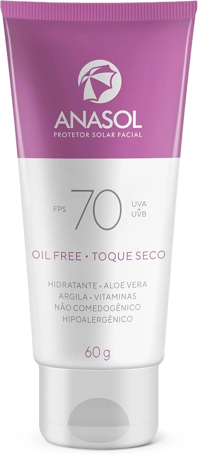 Anasol Protetor Solar Facial FPS 70-60g