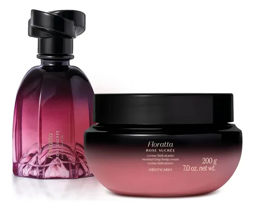 Combo Floratta Rose Sucrée: Eau De Parfum 75ml + Creme Hidratante Desodorante Corporal 200g