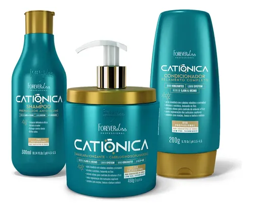 Kit Ionizante Catiônica Completa Forever Liss
