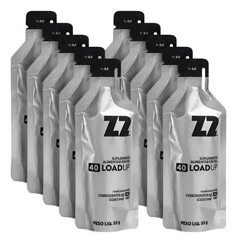 Energy Gel Z2 Original 40 Carb Box 10uni Sachê 55g Original