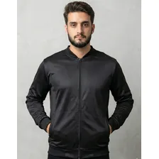 Jaqueta Masculina Bomber Chimpa Com Zíper E Bolsos