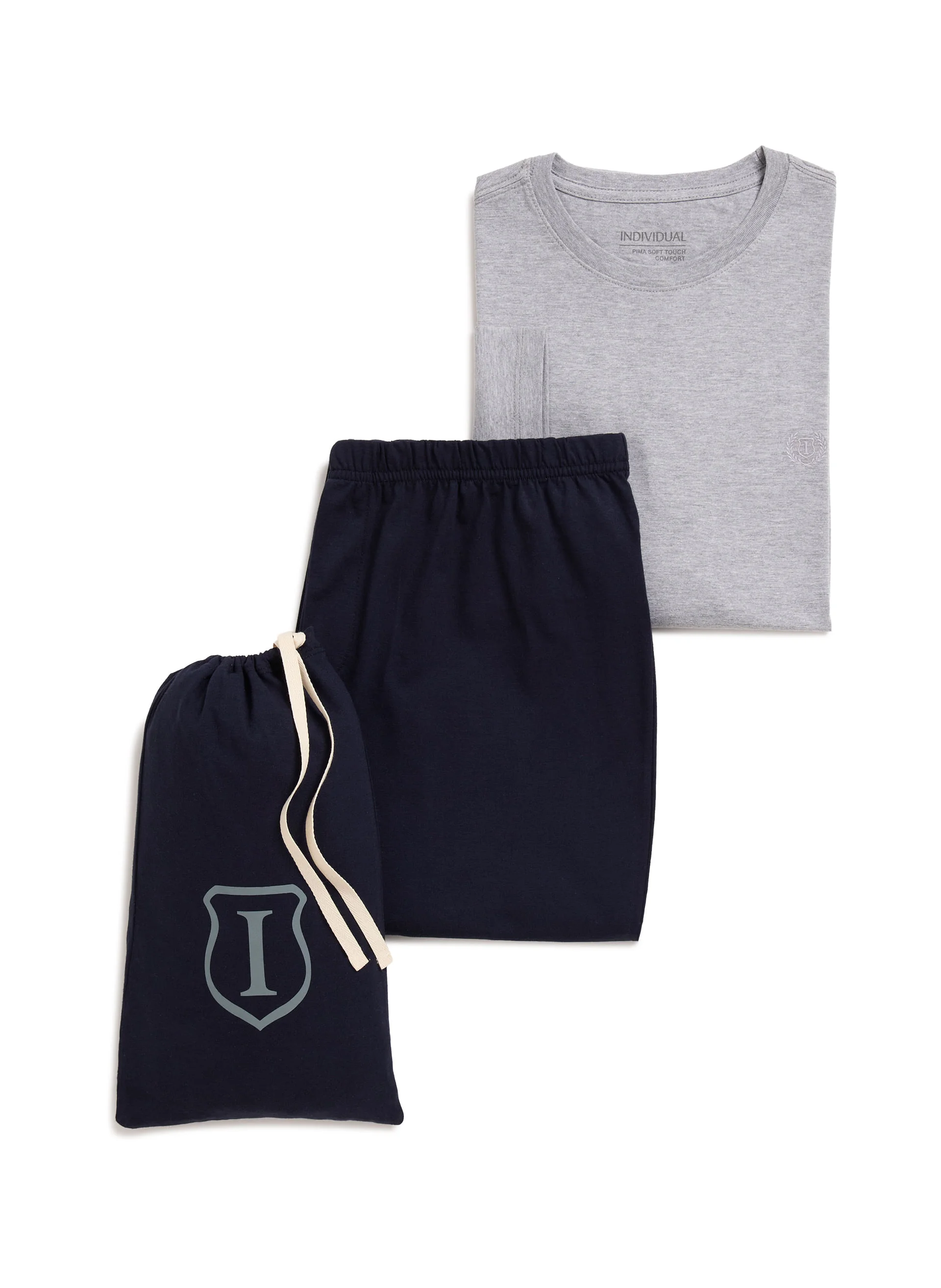 Kit Pijama Pima Soft Touch Masculino Individual