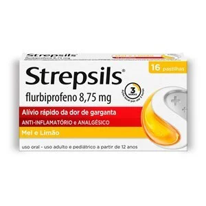 Strepsils Sabor Mel E Limão 24 Pastilhas