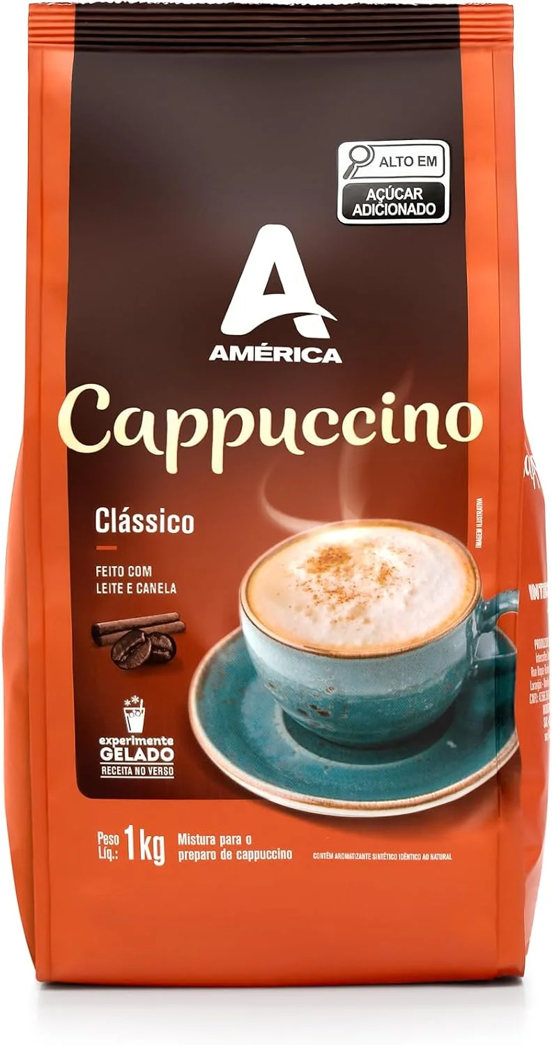 Cappuccino em Pó América Clássico 1 kg