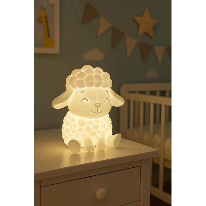 Luminária infantil Ovelinha / Abajur infantil Ovelha