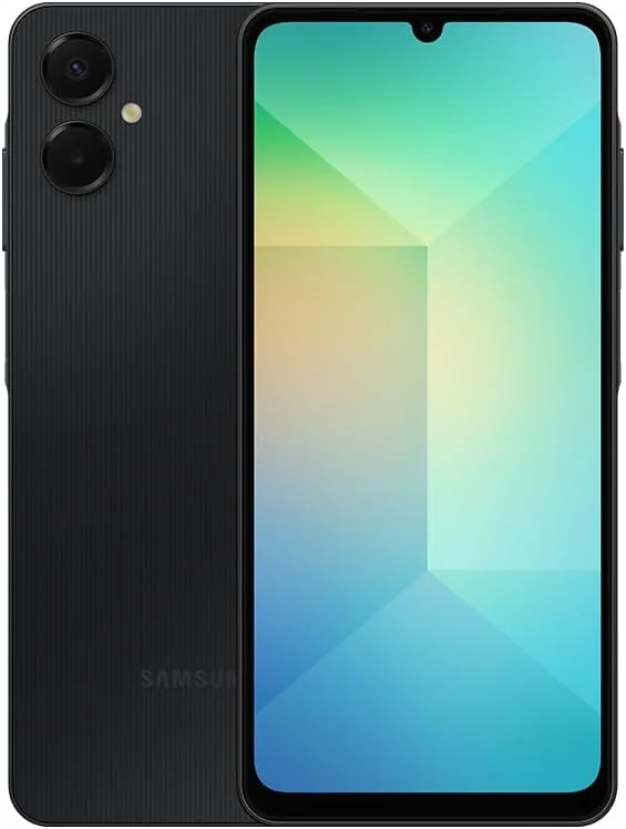 Celular Samsung Galaxy A06 5G 128GB, 4GB, IP54, Tela 6.7" - Preto