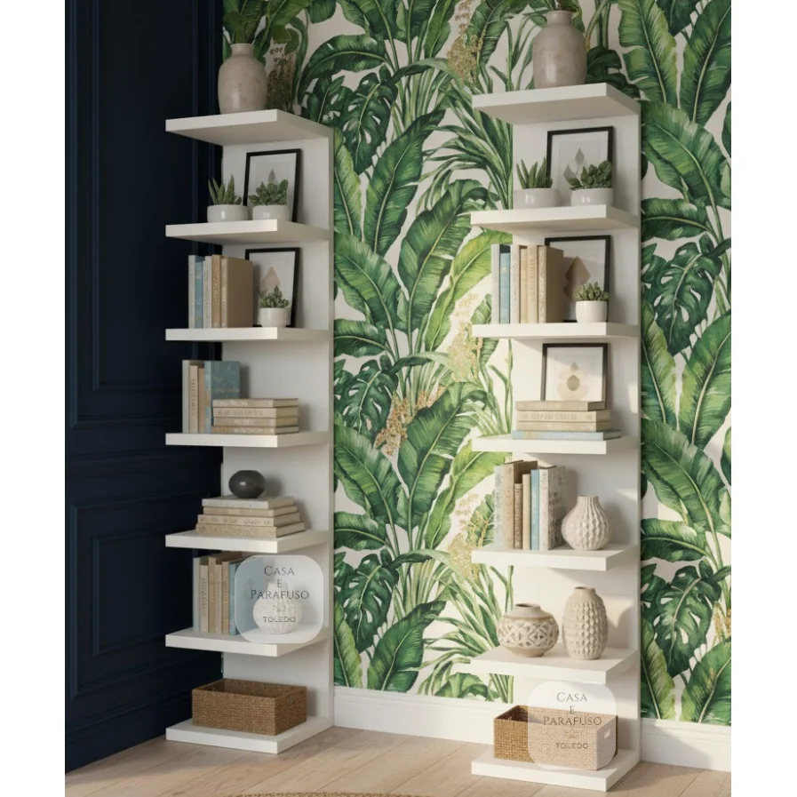 Torre De Prateleira Estante 170 Cm E 85 Cm Multiuso Quarto decoração Estante  Perfumes Quarto-105