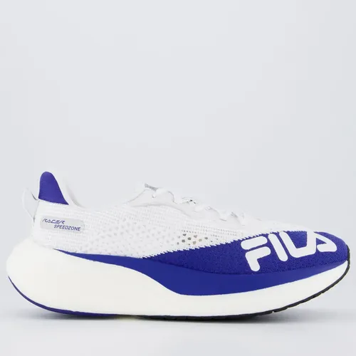 Tênis Fila Racer Speedzone Feminino Branco E Azul