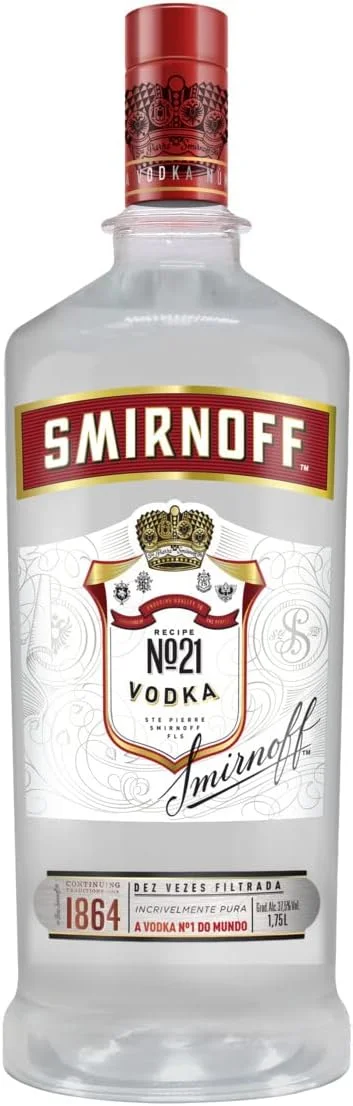 Vodka Smirnoff 1750ml