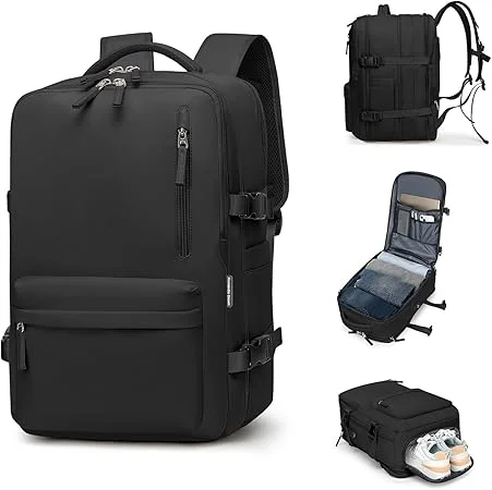 Romantic Crown Mochila Feminino Masculino Viagem Expansível para Notebook