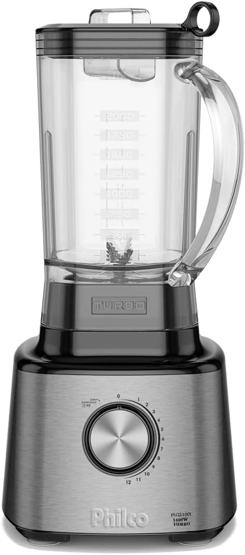 Liquidificador Philco PLQ2100PI 12 + Turbo 3L 1200W 220V