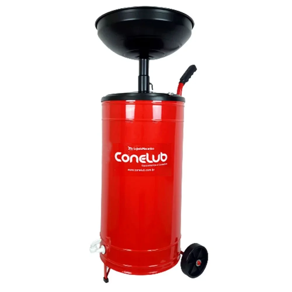 Coletor de Óleo 50 Litros com Rodas CONELUB-CB145