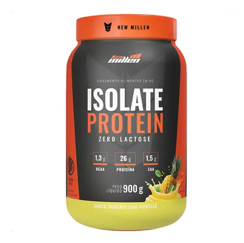 Isolate Protein Proteína Isolada 900g New Milen Zero Lactose