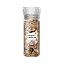 Tempero Para Hambúrguer Heinz Com Moedor 80g