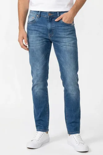 Calça Jeans Masculina Básica Polo Wear Jeans Azul Claro Slim 42