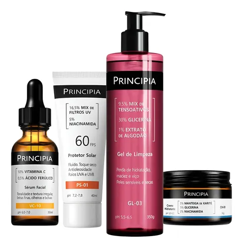 Principia Kit Essencial Gl-03 + Ch + Vc + Ps