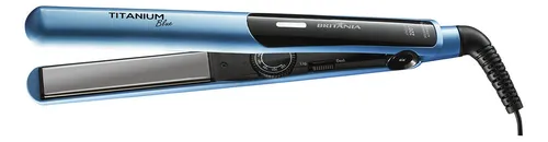 Prancha Britânia Titanium Blue Bivolt Azul 127/220v