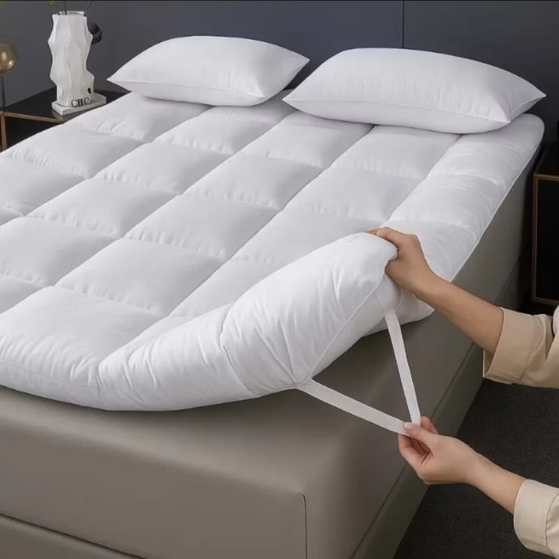 Pillow top cama solteiro, casal, Queen e king box protetor de colchão Toque de pluma 400 fios.