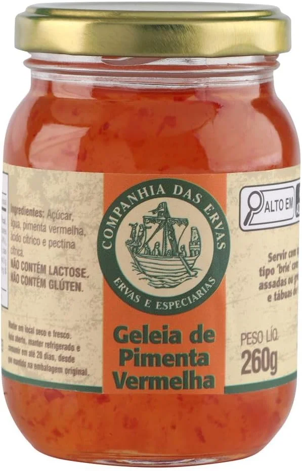 Geléia de Pimenta Vermelha