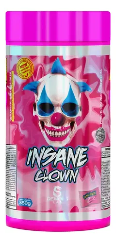 Suplemento em Pó Insane Clown 350g Demons Lab Tutti Frutii