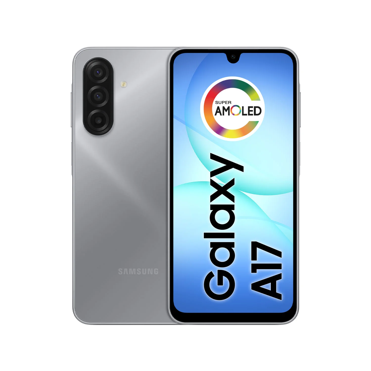 Samsung Galaxy A17 128GB 4GB RAM Cinza Tela 6.7" Super AMOLED Câmera 50MP IA NFC IP54